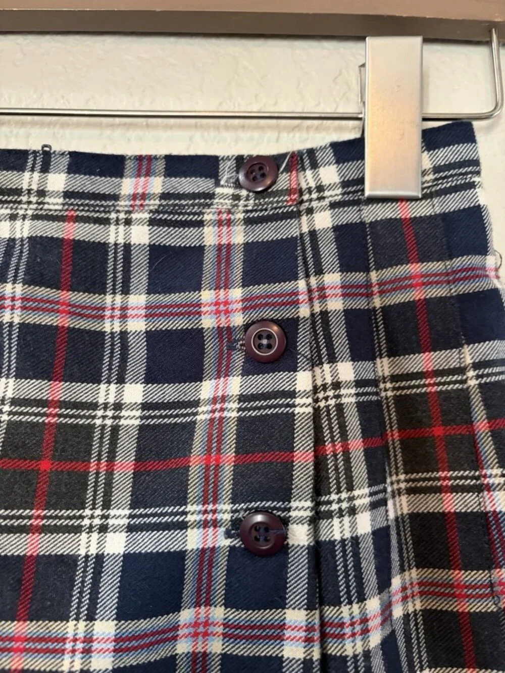 Vintage Limited Too Skirt Girls Mini Skort Preppy Plaid Academia Y2K Sz 14